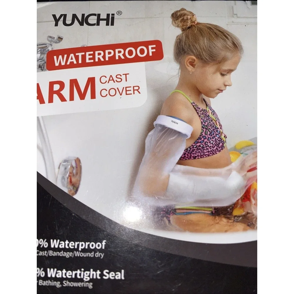 NEW YUNCHI Waterproof Arm Cast Cover Reusable Kids 9.5